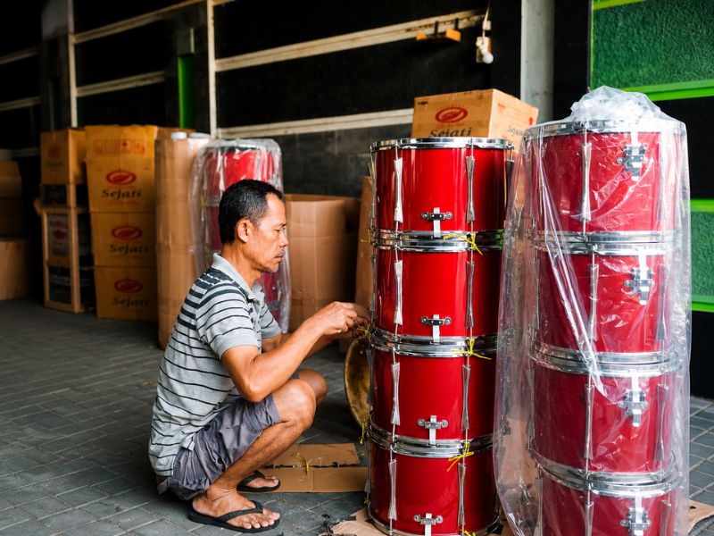 paket alat drumband satu set (2)
